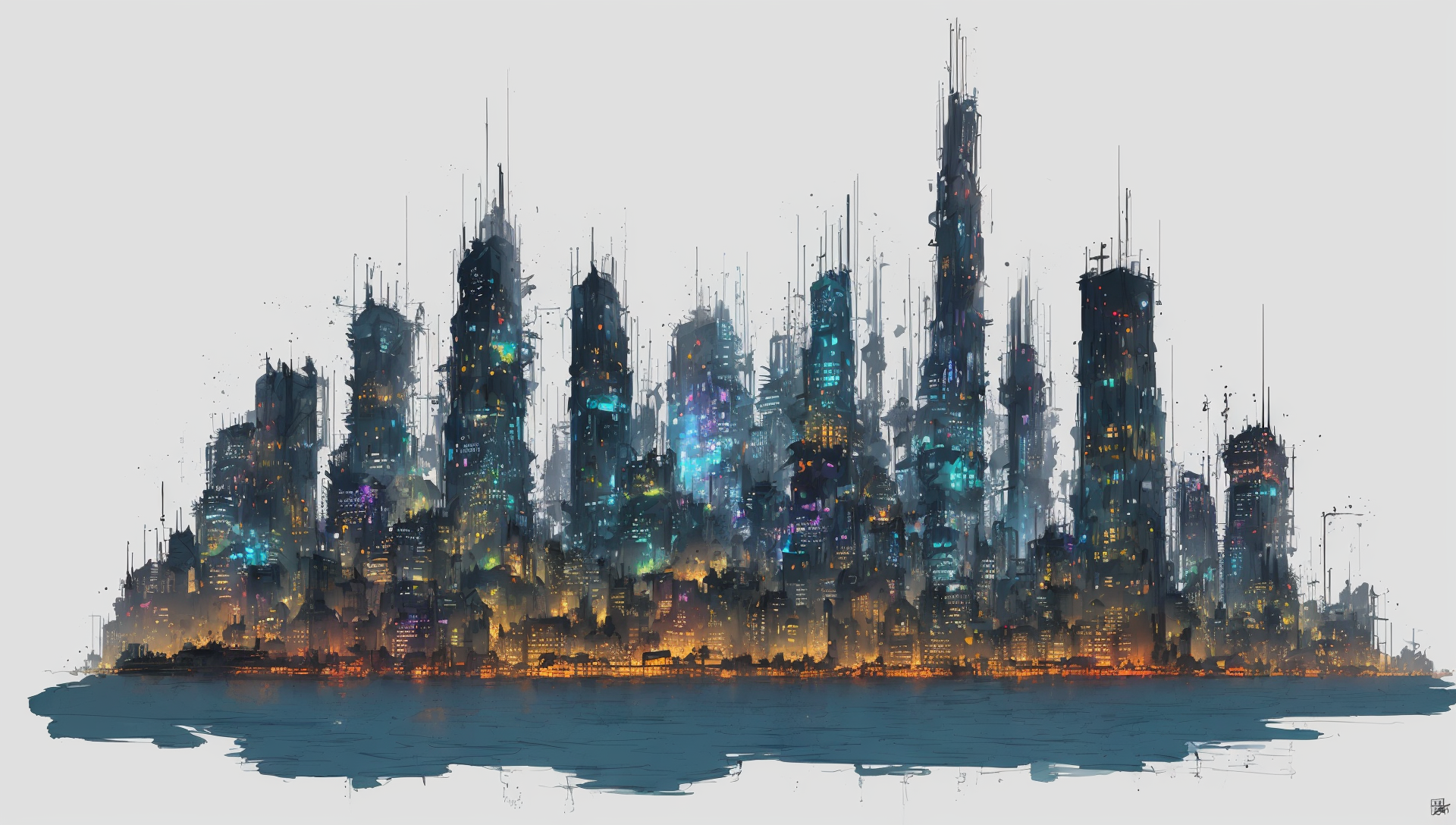 4194226629-985951673-color ink sketch, nanopunk cityscape concept art, (style of nanopunk).png